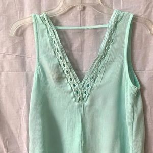 Mint tank top